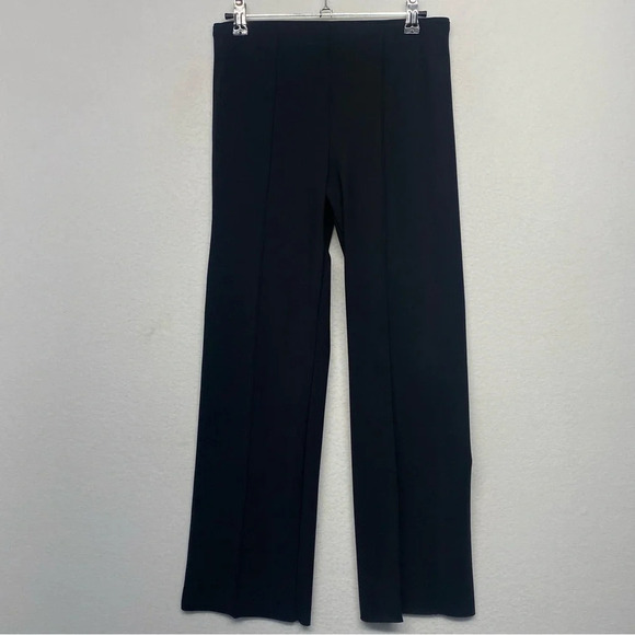 Athleta Black Crop Flare Mercurial High Waisted Pants XS Stretch Wide Leg - Picture 4 of 12